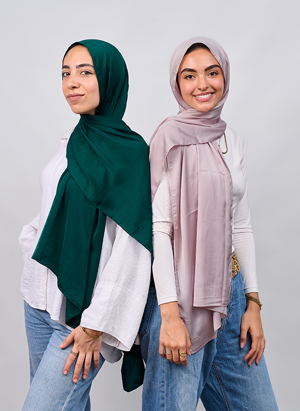 طرحة حرير سادة - قائد ستور